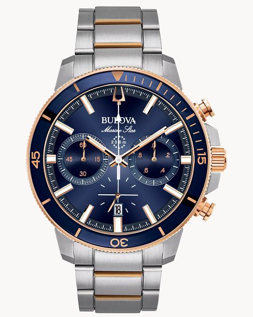 Bulova watches men's marine best sale star